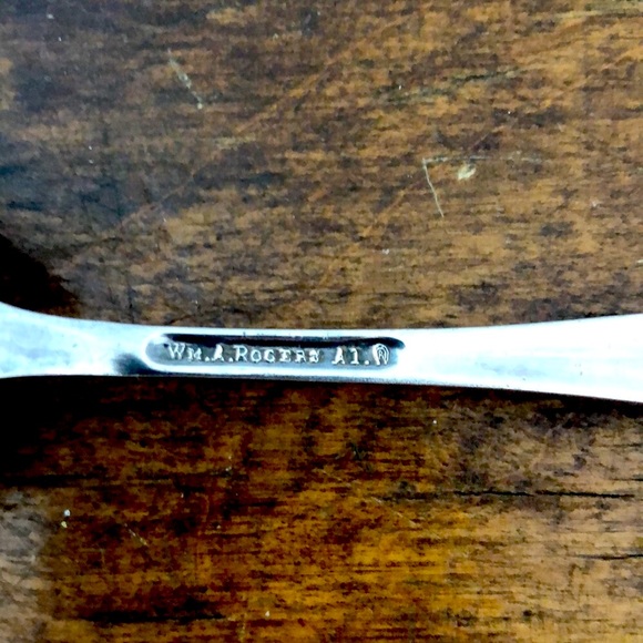 Antique Berry Sugar Spoon - Picture 3 of 5